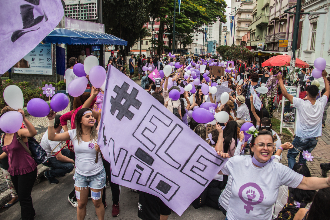 Brasilien: EleNão! Bolsonaro besiegen und unsere Rechte verteidigen